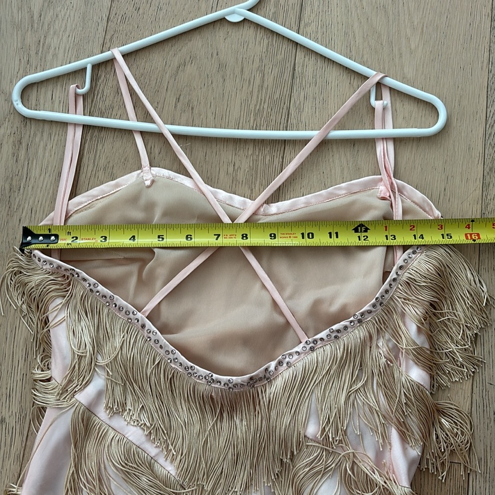 Vintage Fringe Flapper Girl Dress - Picture 9 of 15